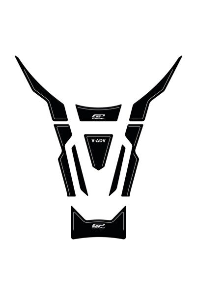 GP KOMPOZİT RKS Freccia 150 2022-2024 Uyumlu Tank Pad Siyah