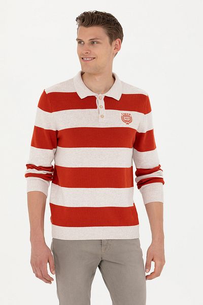 U.S. Polo Assn. Men's Tile Melange Sweater 50270975 -Vr121