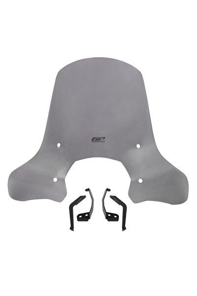 GP KOMPOZİT Lambretta V125 / V200 Special 2021-2023 Uyumlu Ön Cam Füme 52 cm