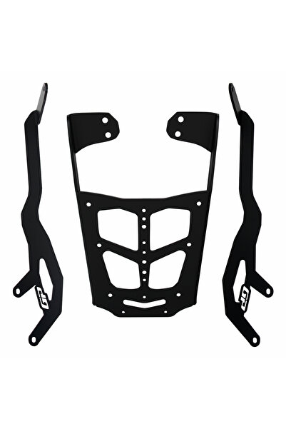 GP KOMPOZİT Bajaj Pulsar NS 200 2011-2025 Uyumlu Arka Çanta Demiri Siyah