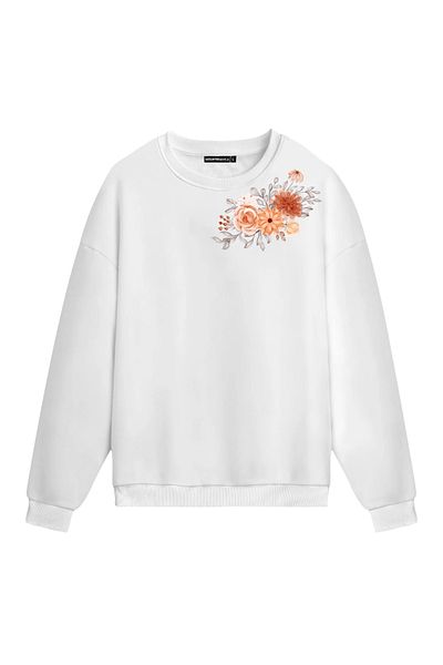 Mounte Bianca Unisex Fiore II - Κανονικό φούτερ