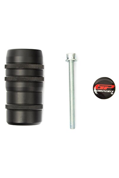 GP KOMPOZİT Honda XL750L Transalp 2023-2025 Uyumlu Egzoz Koruma Takozu Siyah