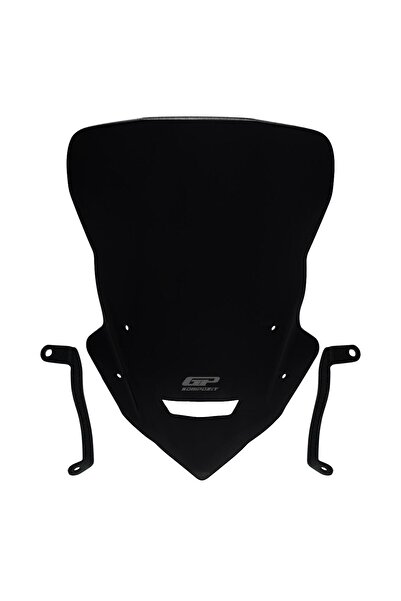 GP KOMPOZİT Gp Kompozit Yamaha Mt-25 2020-2024 Uyumlu Tur Camı Siyah 48 Cm