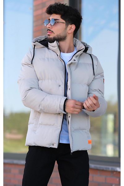 Stilkombin Chlupatý vnitřní povrch – odnímatelná kapuce Puffer Jacket 2911_50213