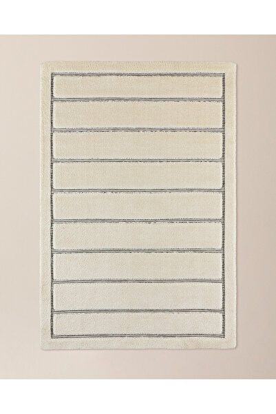 Madame Coco Foıson Halı - Krem - 80x300 cm