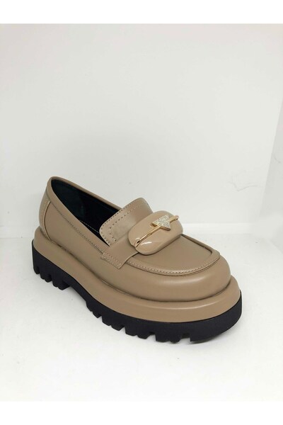 PUNTO Kalın Taban Laofer Ayakkabı