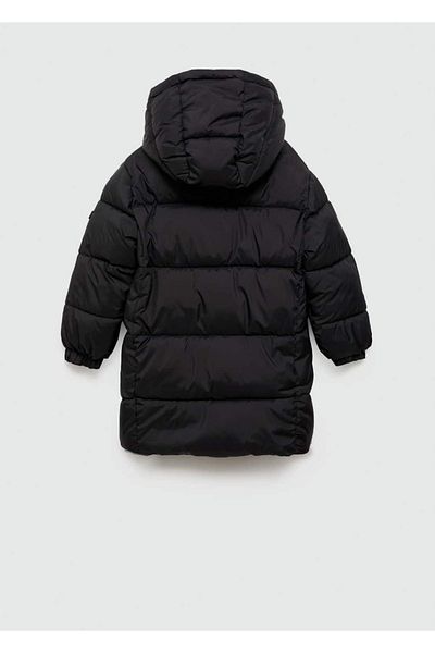 MANGO Kids Quilted long anorak