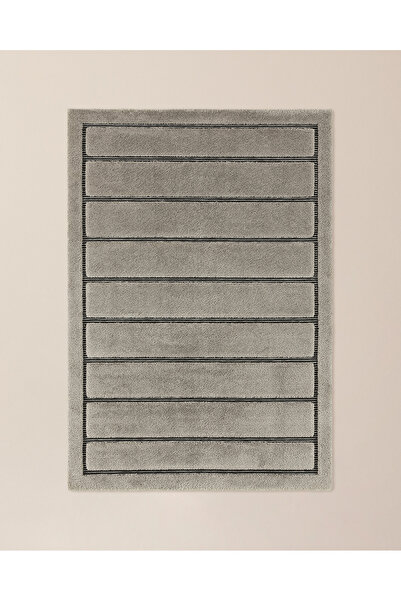 Madame Coco Foıson Halı - Gri - 120x180 cm
