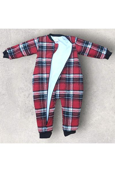 Tosyalı Burak Bebe Lumberjack Fabric Lining Cotton Winter Baby & Kids Sleeping Bag