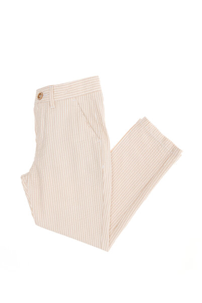 U.S. Polo Assn. Erkek Çocuk Camel Kanvas Pantolon 50270469-VR015