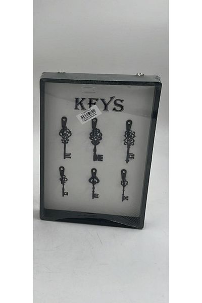 VİZYON Door Side Hanger - Wooden Keychain Decorative Wall Hanger