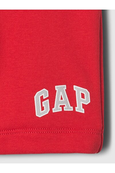 GAP Erkek Bebek Kırmızı Gap Logo Pull-On Şort