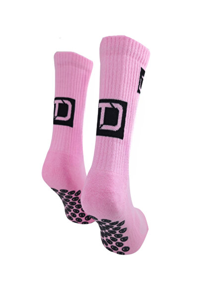 Shuttle Park Unisex ανοιχτό ροζ αντιολισθητικές κάλτσες Αντιολισθητικές πετσέτες σιλικόνης σόλα Match Pro Athlete κάλτσες