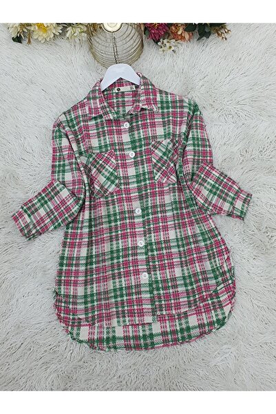 HİJABAYA Πουκάμισο Tweed με διπλή τσέπη με κουμπιά