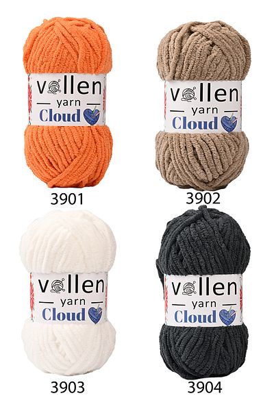 vollen yarn VollenYarn Cloud, σχοινί βελούδινης κουβέρτας, σχοινί πλεξίματος χειρός, σχοινί ζακέτας με βελονάκι, σχοινί παιχνιδιών Amigurumi