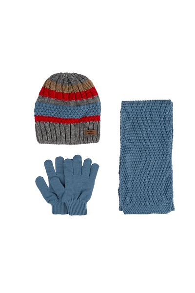 Aware Time Kitti 9-15 ani băiat fleece eșarfă beanie mănuși set de 3