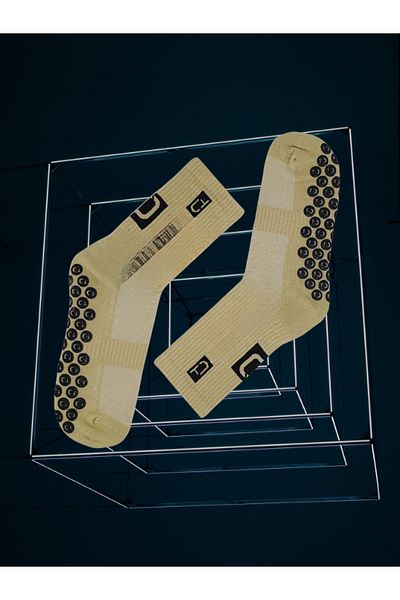 Shuttle Park Unisex Kraft Αντιολισθητικές Κάλτσες Αντιολισθητικές Πετσέτες σιλικόνης Σόλα Match Pro Athlete Κάλτσες