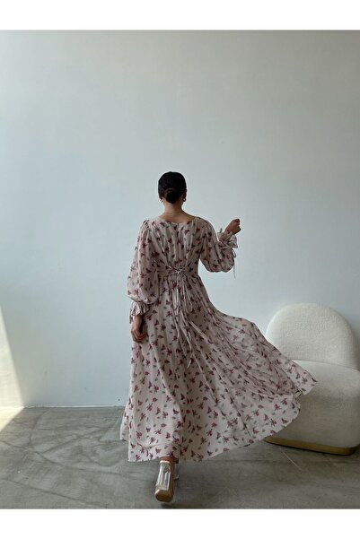 Housebutik Özel tasarım balen detaylı korseli Abiye