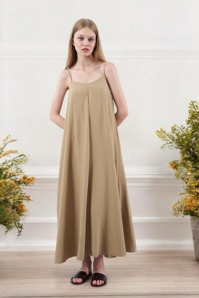 Ravencia Жіноча довга сукня на бретельках