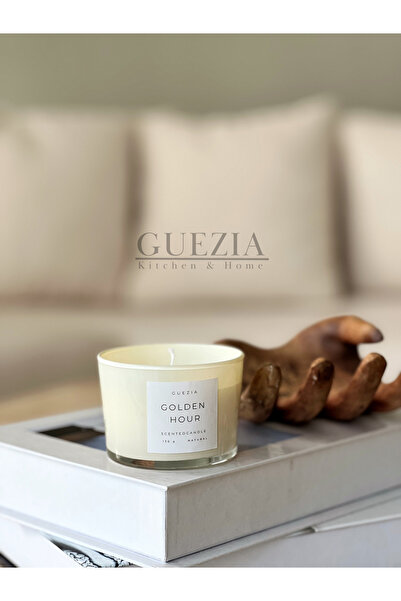 GUEZIA Golden Hour | Scented Candle | Dekoratif mum