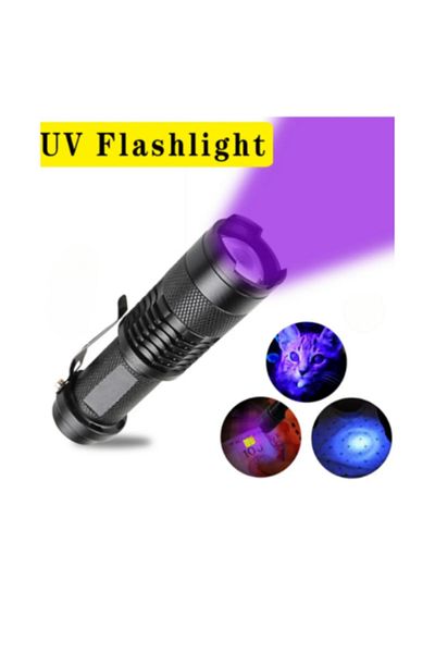 Hubjua Royal Ultraviolet Mushroom - UV Light Lantern Showing IDRAV, Cat Dog Dress