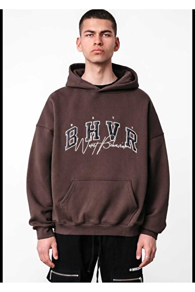 KOZİA OUTDOORS malkoçbey με κουκούλα με στάμπα oversize unisex φούτερ