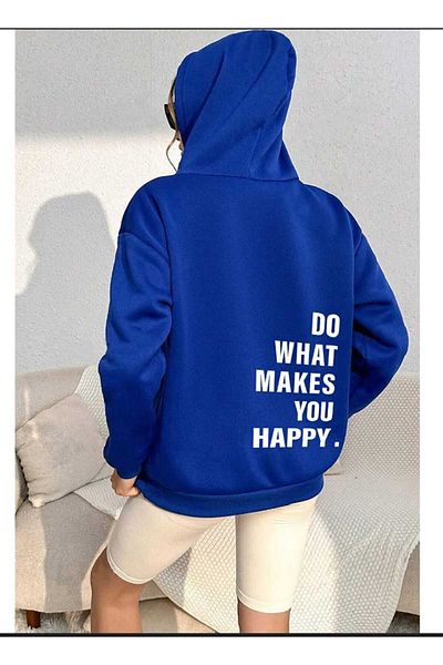 KOZİA OUTDOORS Malkoçbey Hooded Printed Oversize Unisex Sweatshirt