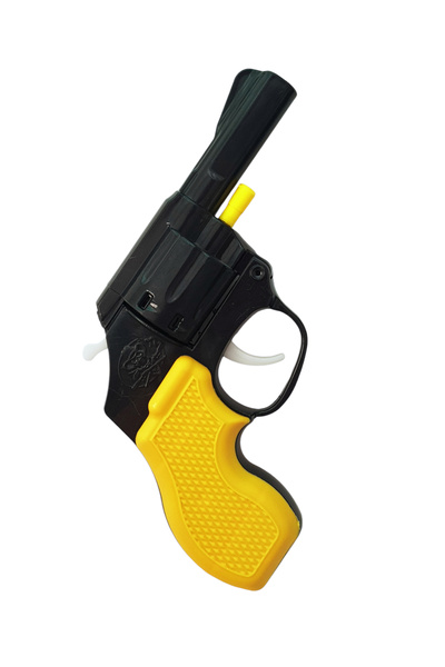 POPKONSOL Pat Pat Mantar Tabancası 5 Paket Kapsül 720 Adet Mantar Sarı