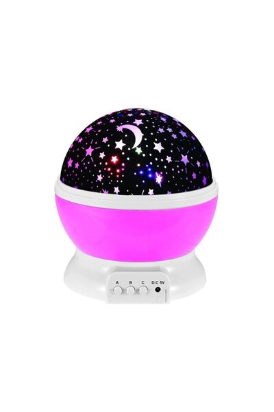 Home Yılbaşı Hediyesi Renkli Gökyüzü Projeksiyon Gece Lambası
