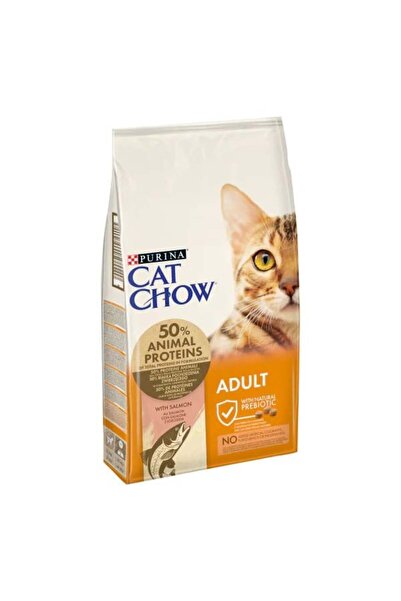 Cat Chow Purina Cat Chow Somonlu ve Ton Balıklı Yetişkin Kedi Maması 15 Kg