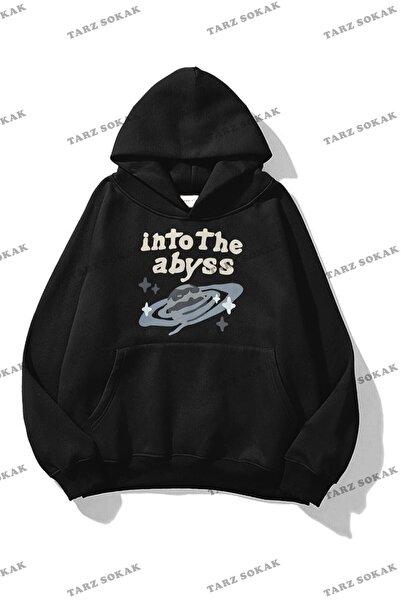 Tarzsokak Y2K Hanorac Unisex Into the Abyss COD 1567 Negru