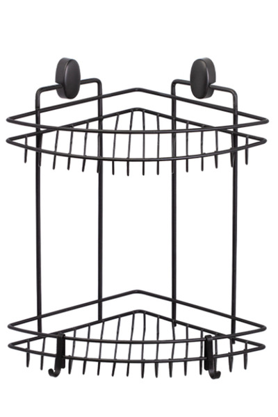 Mestore زاوية مثلثة في المحيط الهادئ بطبقتين 22 سم مع زخرفة سوداء رويالكس-DS-734
