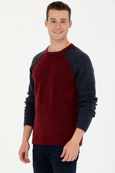 U.S. Polo Assn. Men's Burgundy Sweater 50271049 -Vr014