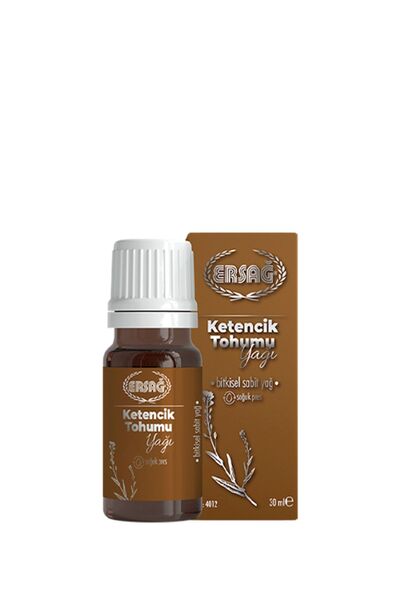 Ersağ Ketencik Tohumu Yağı 30ml.(Lütfen Kullanım Şeklini Okuyunuz)Resmi Distr...