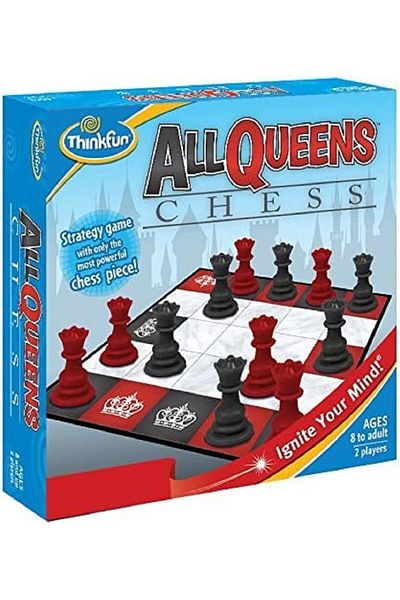 ThinkFun 34504 نموذج الشطرنج Vezirler - فستان جميع Vezirler و الساق الحمراء