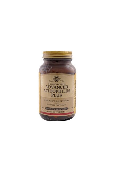 Solgar Advanced Acidophilus Plus 60 Kapsül
