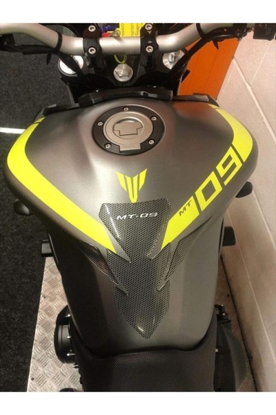 MT-09 DEPO ŞERİT STİCKER NEON SARI HEDİYELİ