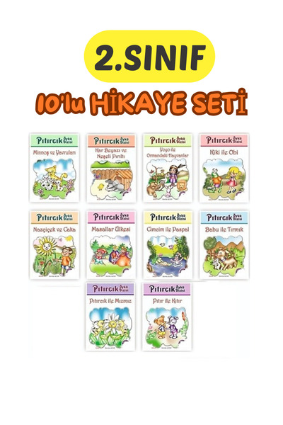 GÖNÜL YAYINCILIK 2.sınıf Öğrencileri Için Okuma Kitabı Hikaye Seti Okuma Anlama Geliştirme Dikkat Harry