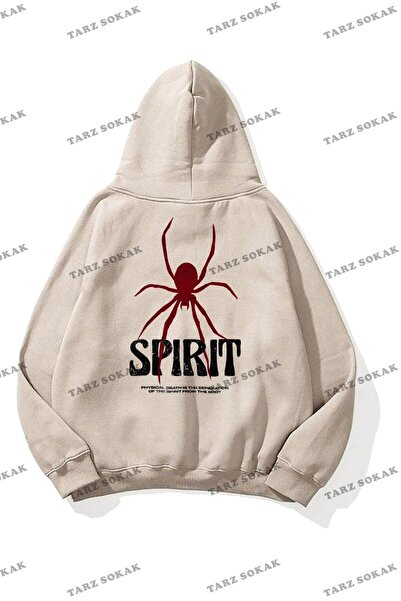 Tarzsokak Hanorac Y2K Spirit Unisex KOD 1917 Gri