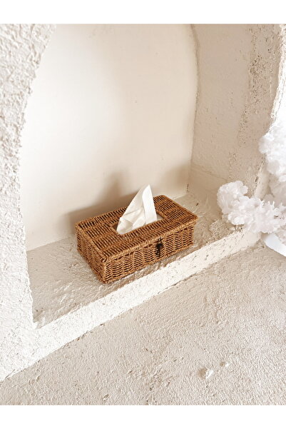 KaiHome Ручна робота Бамбук/Ротанг Серветниця / Скринька для зберігання