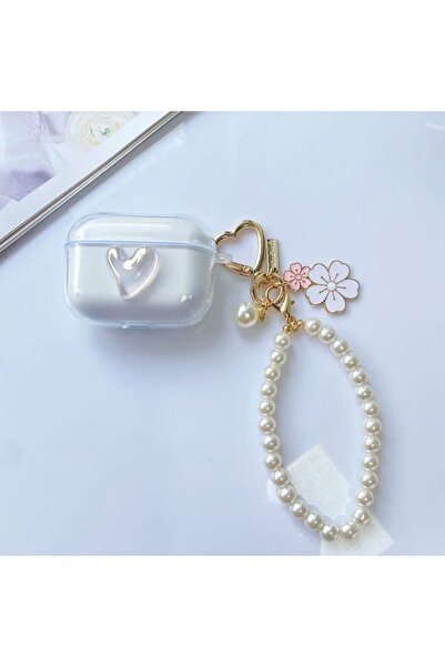 NANOSPACE Samsung Galaxy Buds3 Pro - Heart Figured Silicone Case, Compatible