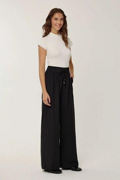 Hiccup Pantaloni cu picioare largi cu elastic