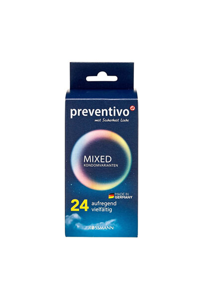 Preventivo - Prezervatif - Mix - 24'lü