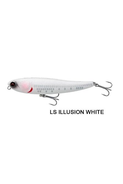 Savage Gear Bullet Mullet 8cm 8gr Su Üstü Maket Yem Ls Illusion White