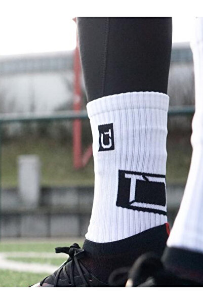 Shuttle Park Ειδικές λευκές αντιολισθητικές πετσέτες σιλικόνης 3 τεμαχίων χωρίς ραφή αθλητικές κάλτσες Pro Athlete