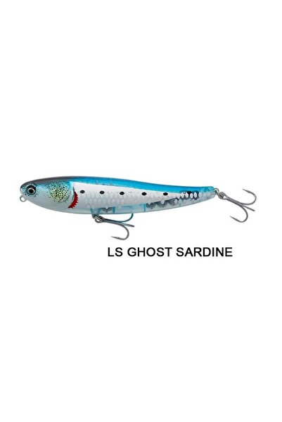 Savage Gear Bullet Mullet 8cm 8gr Su Üstü Maket Yem Ls Ghost Sardine