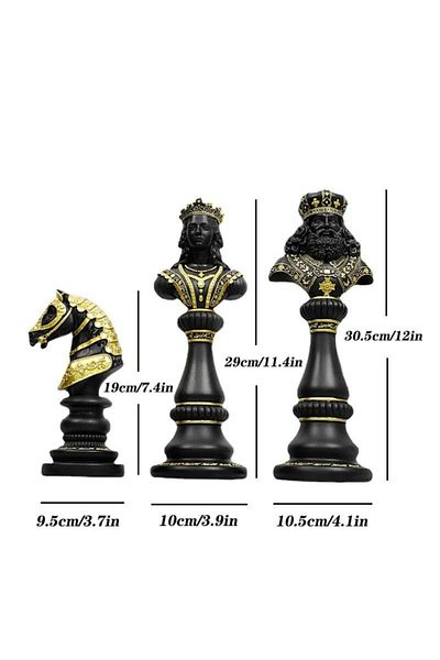ShowArt Hediyelik 3-Piece Decorative Chess Set