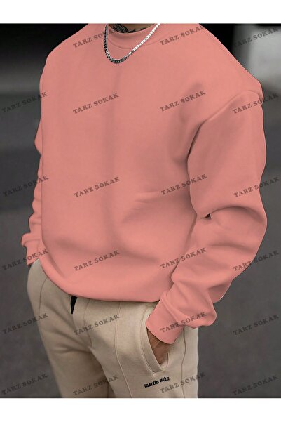 Tarzsokak Y2K SEZON NOU SSWEAT HARAJUKA KUROMİ RETRO COD 1579 Gri