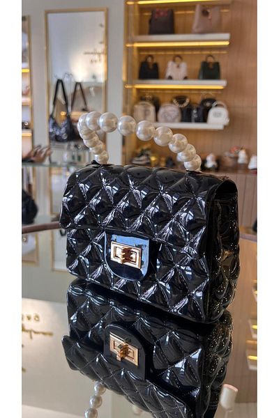 KRISTE BELL Εισαγόμενη Pearl Model Jelly Bag