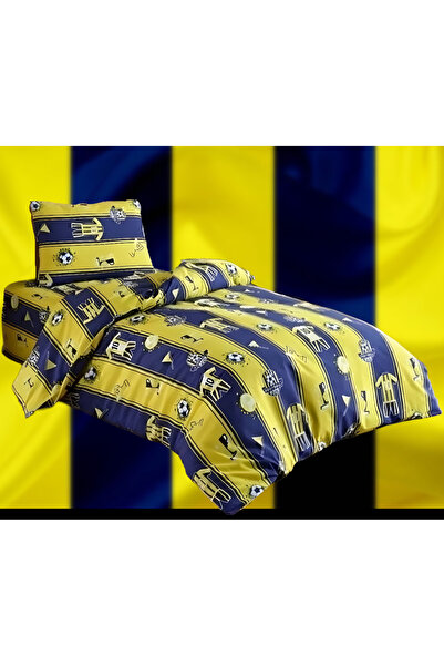 Meronica Home Collection Taraftar Desenli Pamuklu Tek Kişilik Nevresim Takımı